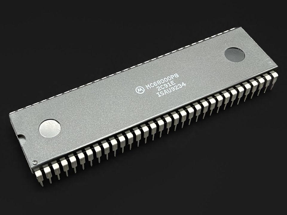 Motorola MC68000P8 68000 CPU, 8 MHz, 64-Pin DIP, photo 1 of 2